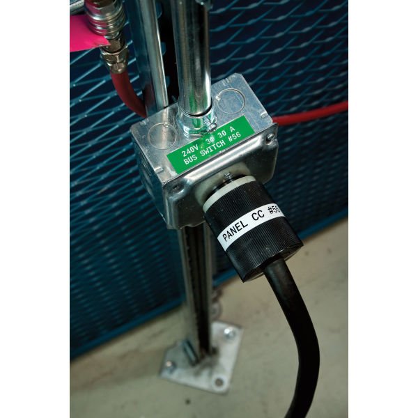 PTL-43-439-GN Yeşil Sürekli Etiket