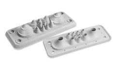 MB 5/11 RAL 7035 UL 94 V-0 ÇOKLU KABLO GEÇİŞ PLAKASI