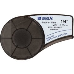 Brady M21-250-595-WT İç ve Dış Mekân Vinil Etiket