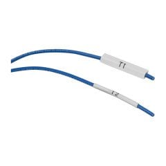 M21-375-C-342 Isı İle Daralan Beyaz Makaron Etiket