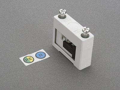 Wöhner Universal Bara Tutucu 1 Kutuplu PE/N (01601)