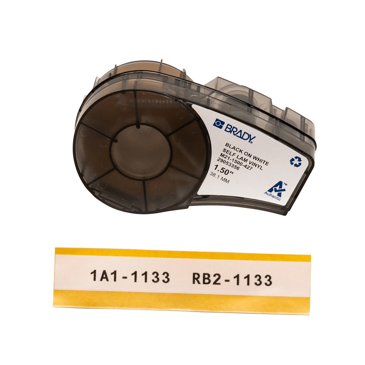 Brady M21-1500-427 Kabloya Sarılan Etiket 38,10mmx4,30mt