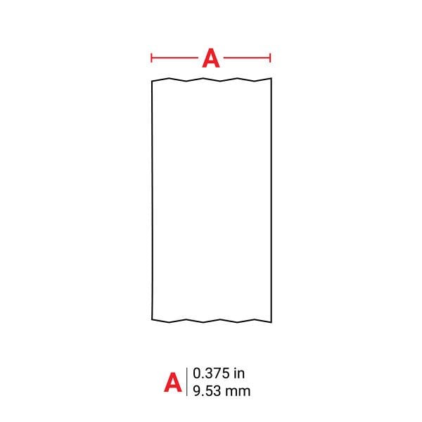Brady M21-375-595 Vinil Etiket Gri