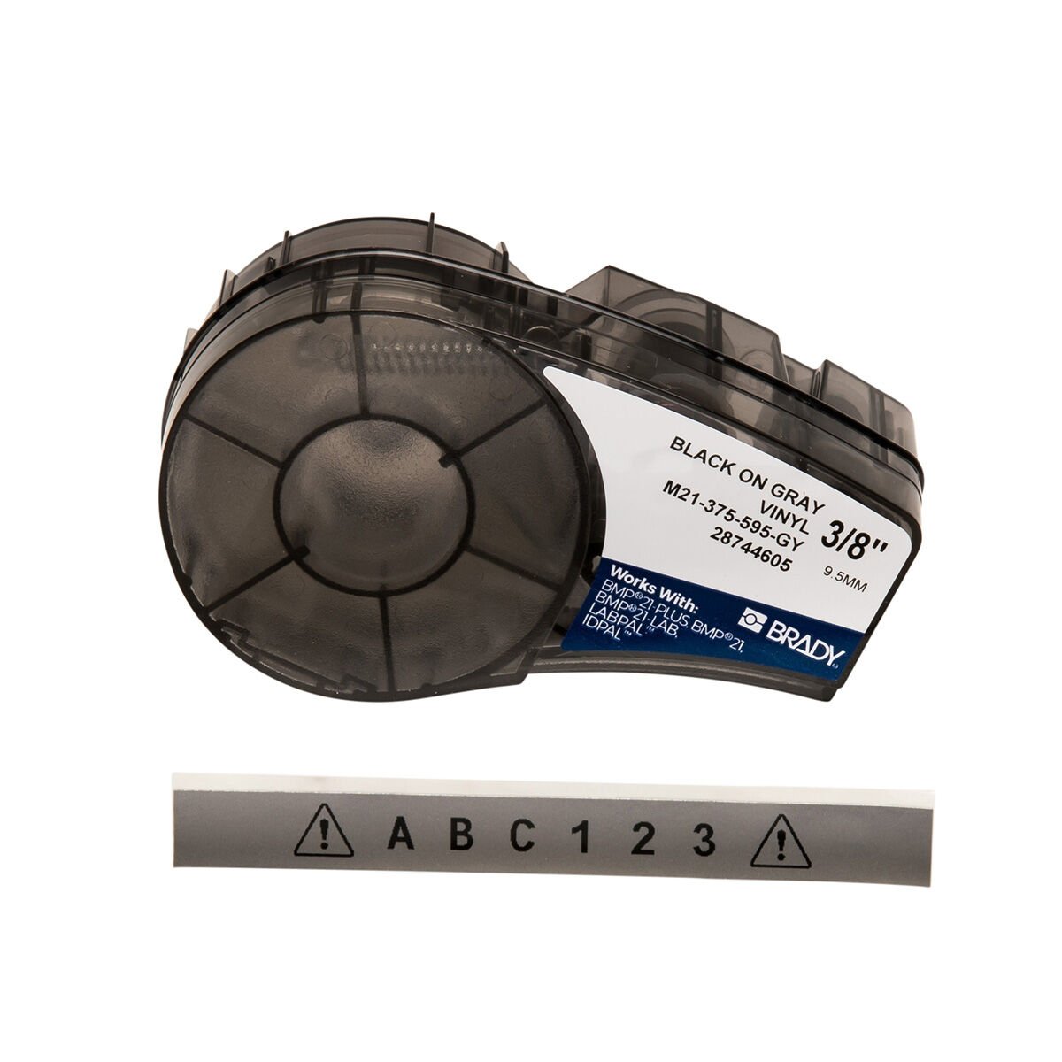 Brady M21-375-595 Vinil Etiket Gri