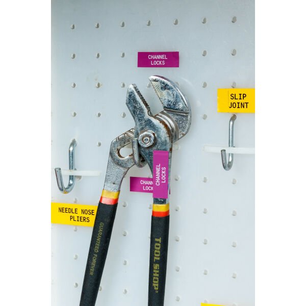 M21-375-595-PL İçDış Mekan Vinil Etiket 9,53mmx6,40mt Mor