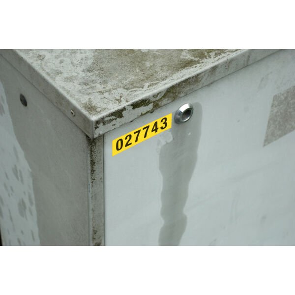 Brady M21-375-595 Vinil Etiket Sarı