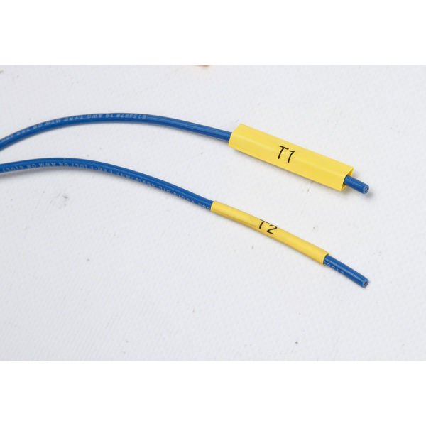 Brady M21-375-C-342 Isıyla Daralan Makaron Sarı