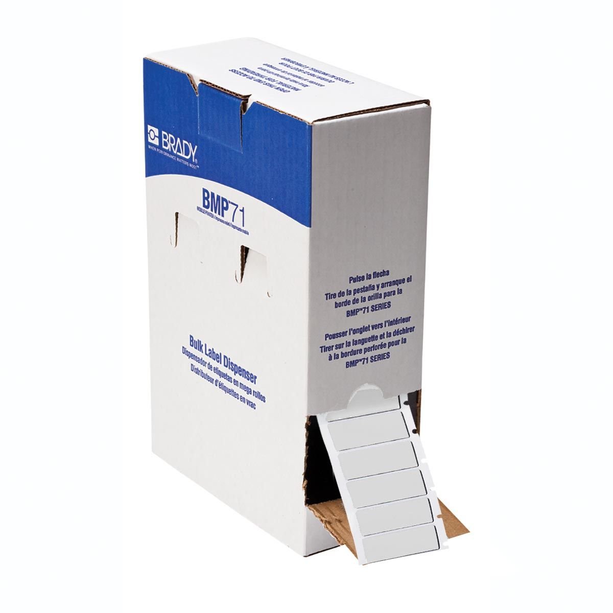 Brady BM-06-7593 SL 45x15 mm Kalın Pano Etiketi