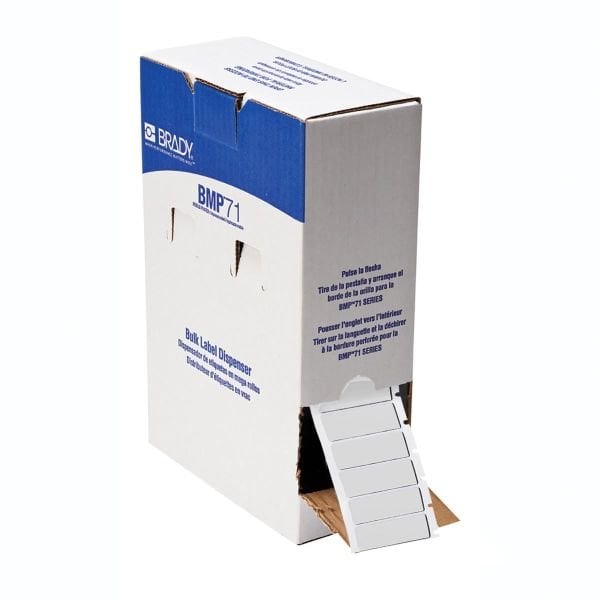 Brady BM-06-7593 SL 45x15 mm Kalın Pano Etiketi