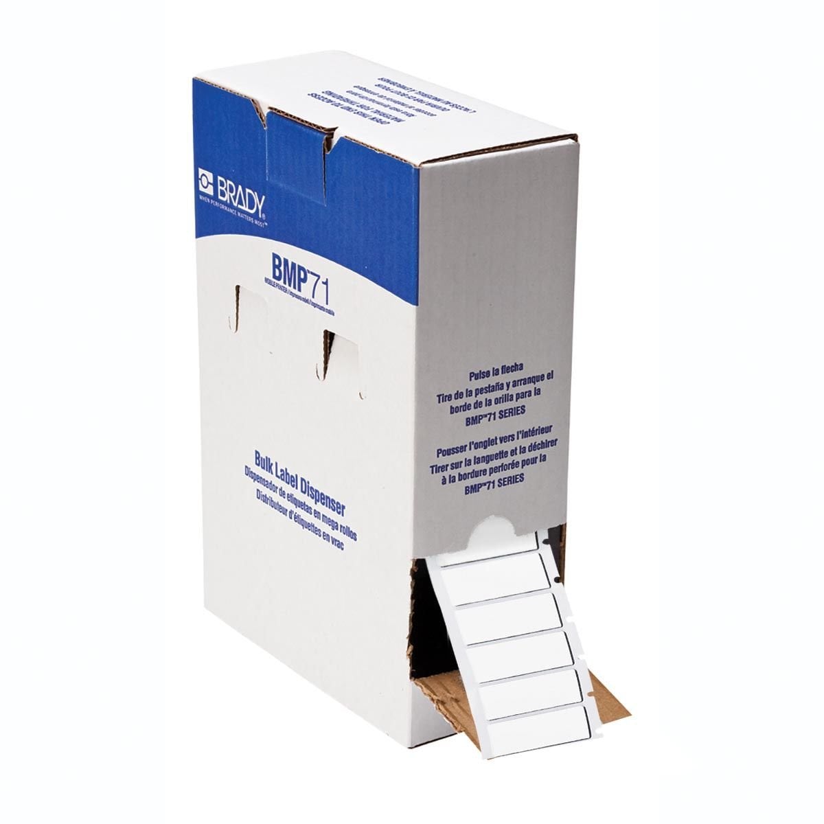Brady BM71E-6-7593 WT Kalın Pano Etiketi