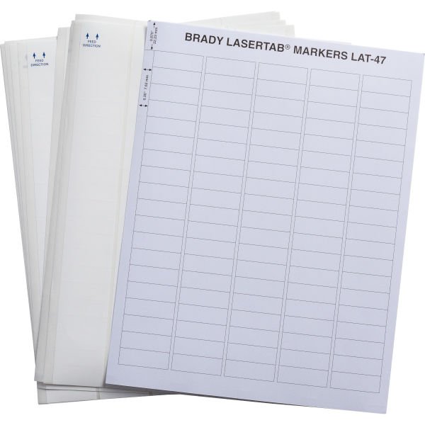 LAT-47-707-10 Lazer Etiket