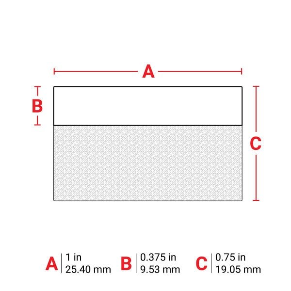 Brady M71-96-427 Etiket 250ad/pk