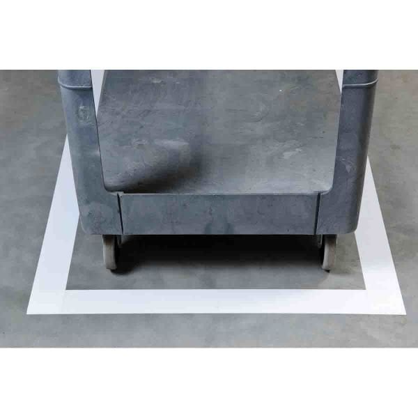 Brady 104311 5cm X 30mt Beyaz Yer Bandı