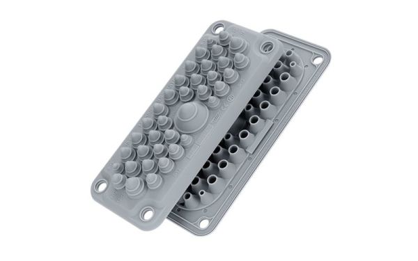 MC 35/37 RAL 7035 UL94V-0 Bulk packed