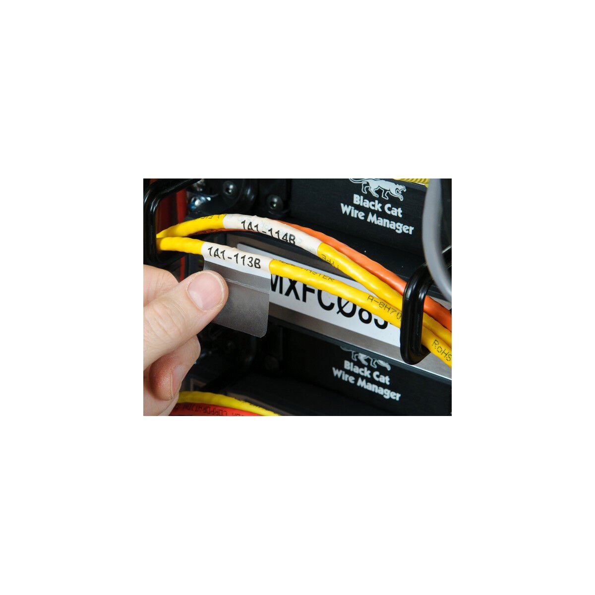 M71-29-427 Kendinden Laminasyonlu Vinil Tel ve Kablo Etiketİ