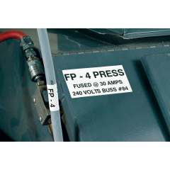 Brady M71-19-423 Polyester Etiket