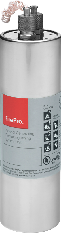 FİREPRO Yangın söndürme jeneratörü FP-80T