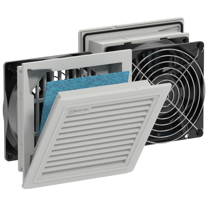 TF 3.000 Fanlı Filtre 230Vac IP54 250x250mm 265m3