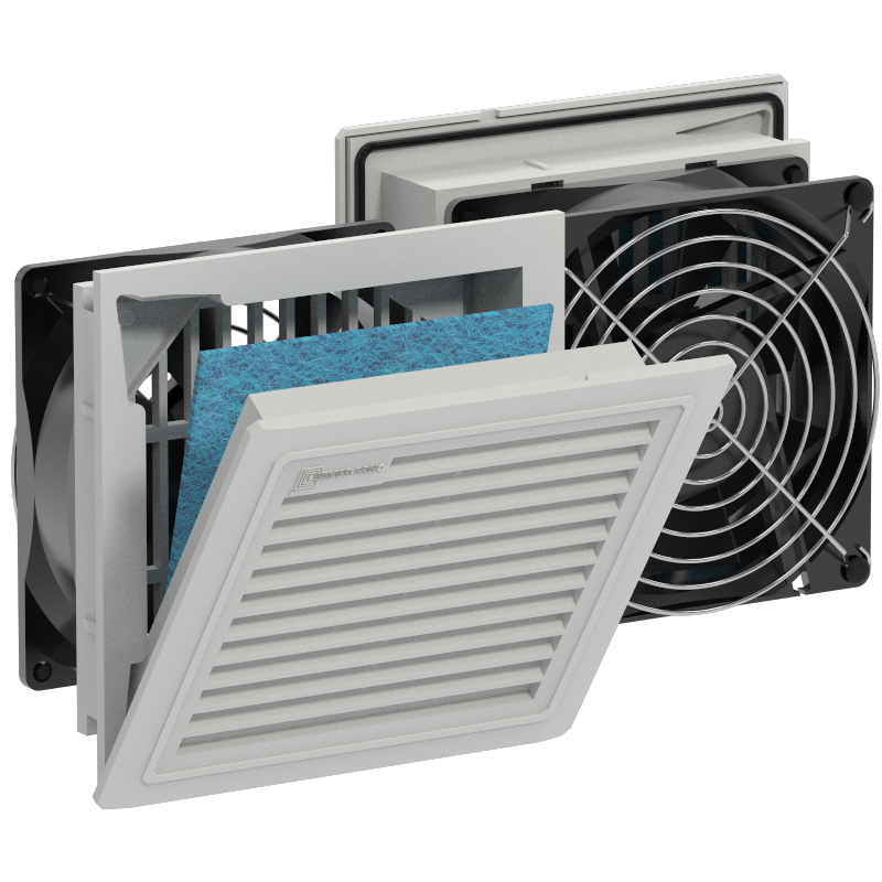 TF 6.000 Fanlı Filtre 230Vac IP54 320x320mm 1395m3