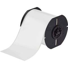 Brady B30C-4000-595-WT İç ve Dış Mekan Vinil Etiket Beyaz 101,6 mm × 30,48 m