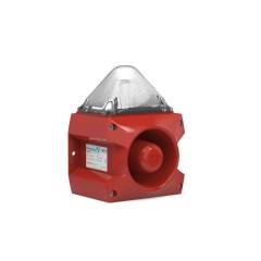 Pfannenberg PAX 5-05 Siren Flaşör 24 VDC 105 dB Kırmızı