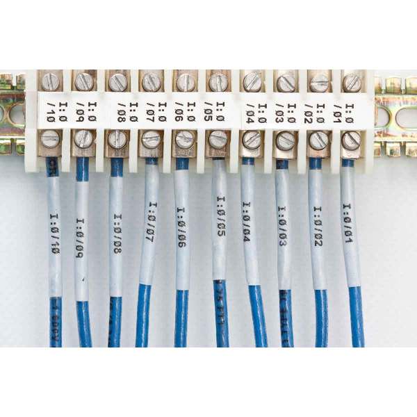 BM71-375-175-342-2 Isı ile çeken makaron Etiket Beyaz